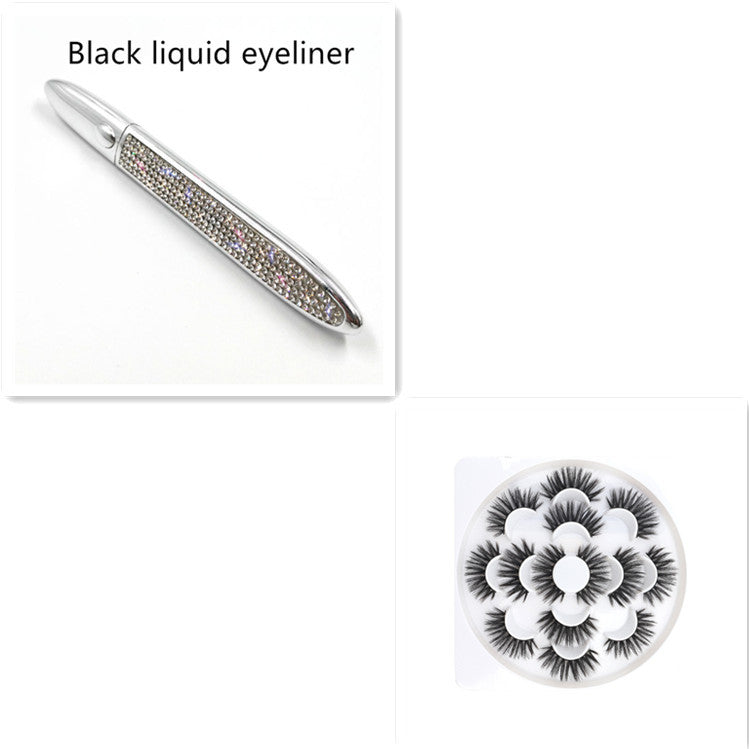False Eyelashes Self-adhesive Eyeliner Multicolor False Eyelashes Self-adhesive Eyeliner Multicolor
